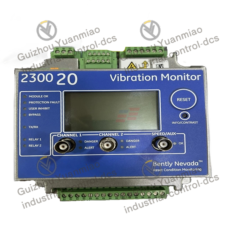 BENTLY 2300/20 dual-channel vibration monitor - Image 2