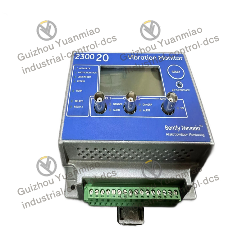 BENTLY 2300/20 dual-channel vibration monitor
