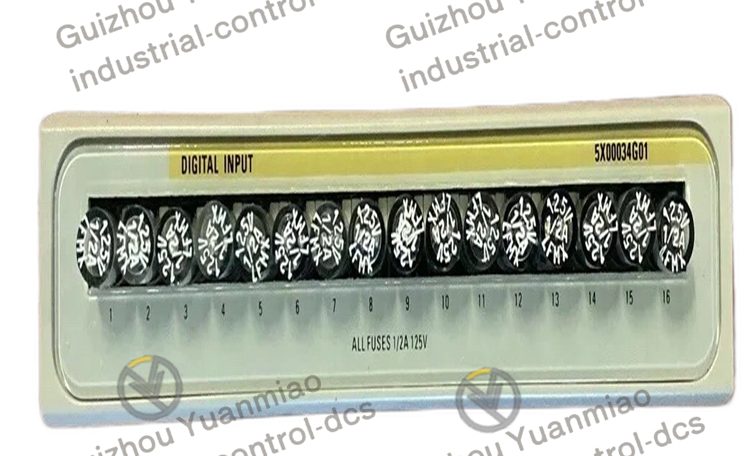 EMERSON 5X00034G01 control processor module - industrial control dcs ...
