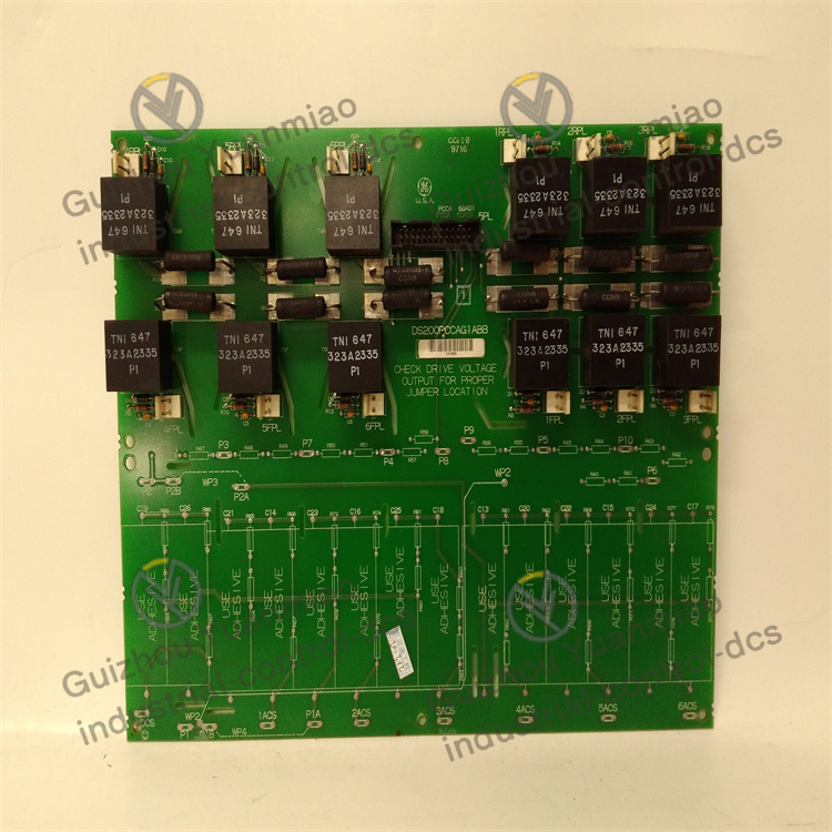 GE DS200PCCAG1ABB PCCA power connection card