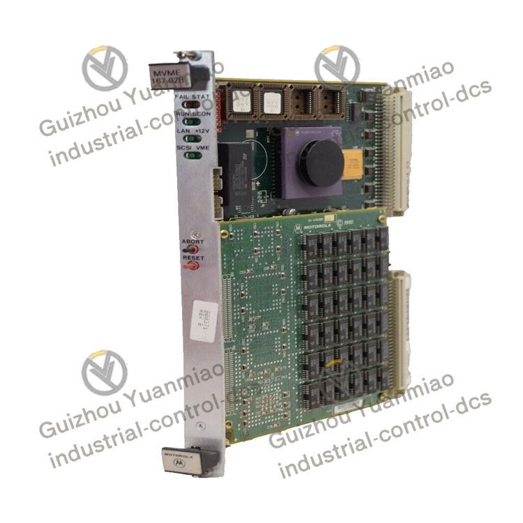 MOTOROLA MVME167-02B digital control board card - industrial control ...