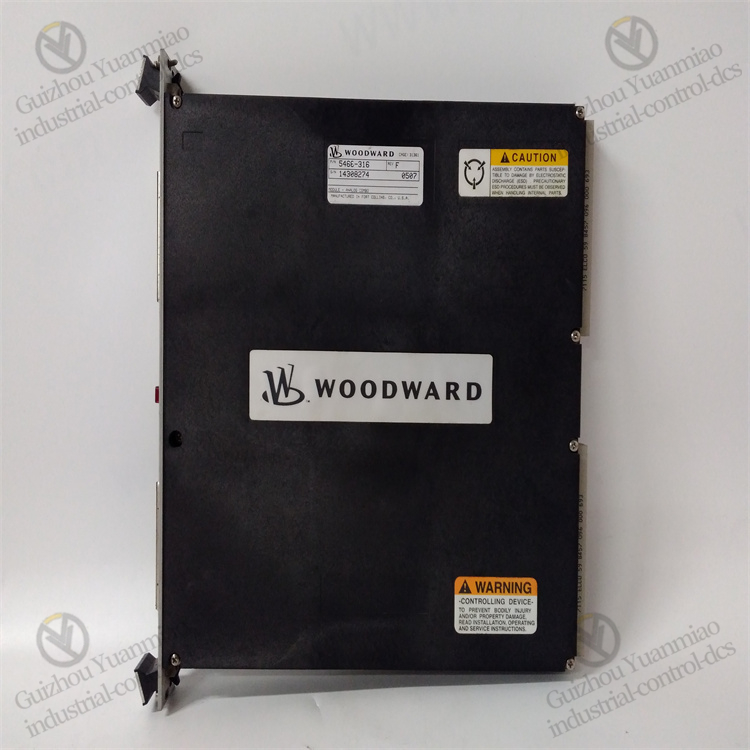 Woodward 5466-316 Multi-Function I/O Module - Image 2