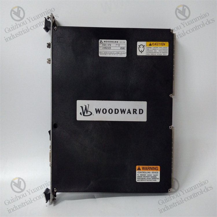 Woodward 5501-470 High-Performance Digital Controller Module - Image 3