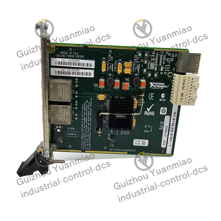 NI PXIe-8234 Ethernet interface module