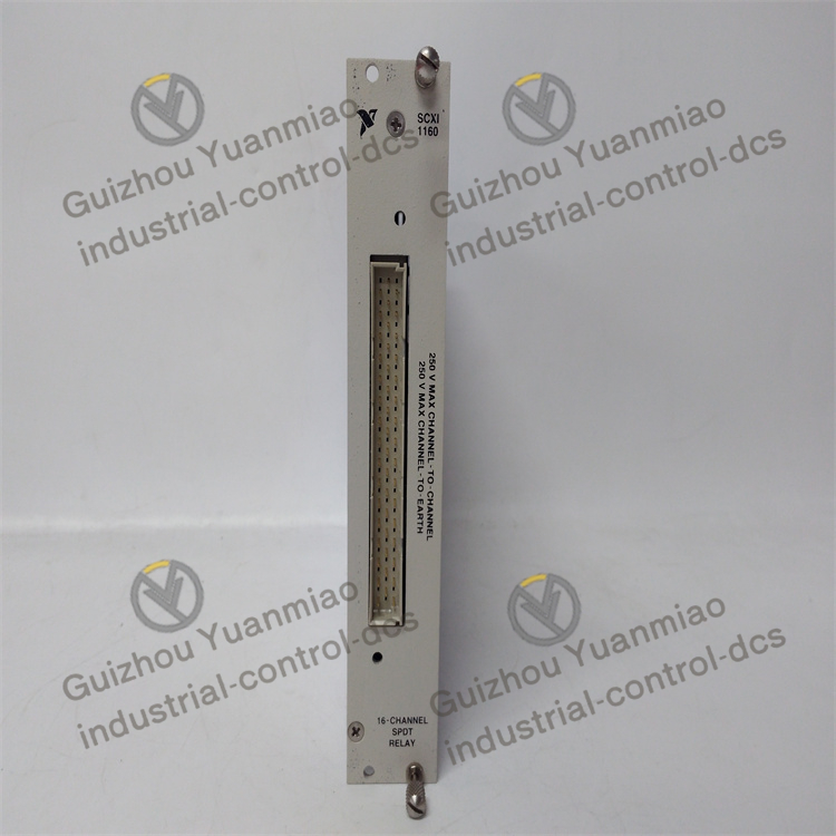 NI SCXI-1160 16-channel universal relay switch module